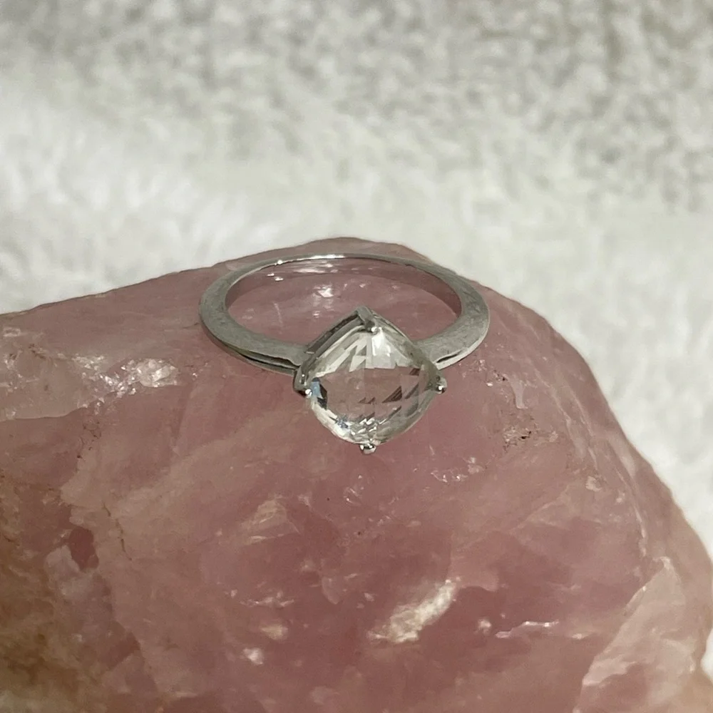 NWOT Swarovski Ring, Clear - Picture 1 of 8